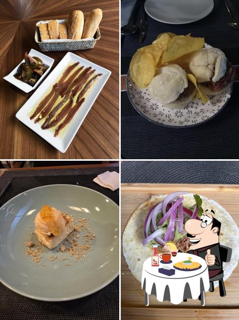 Plato de queso en La Sastrería Cocina Artesana