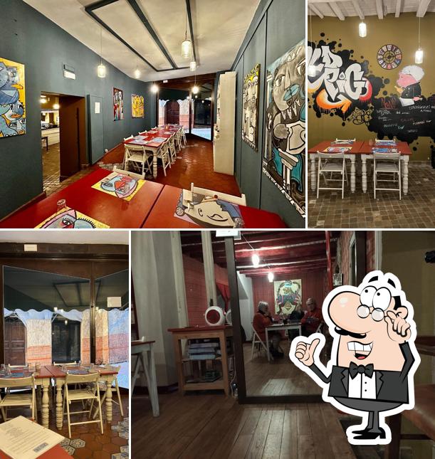 Gli interni di Old pig