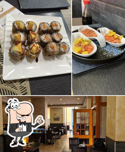 La foto di interni e bevanda da Rakki sushi