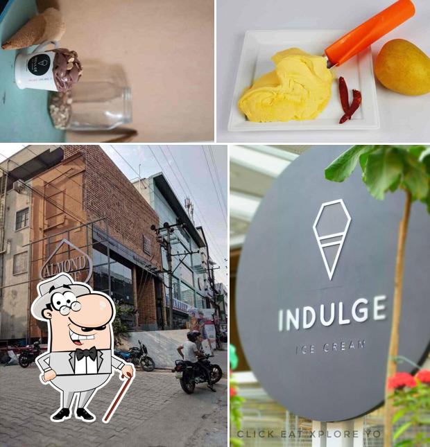 The exterior of Indulge Ice Cream By Almond House