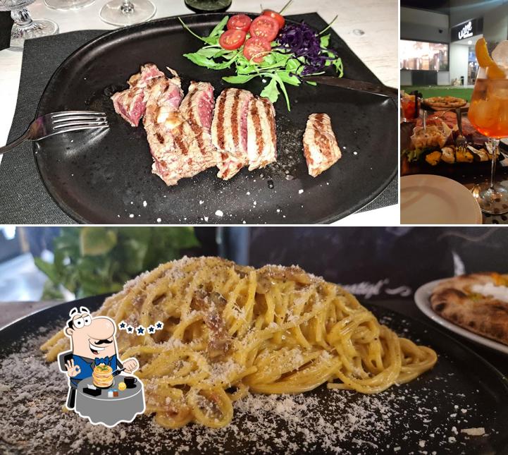 La cibo e birra del ristorante