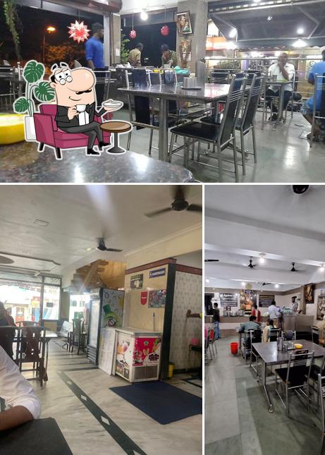 The interior of Sree Krishna Cafe