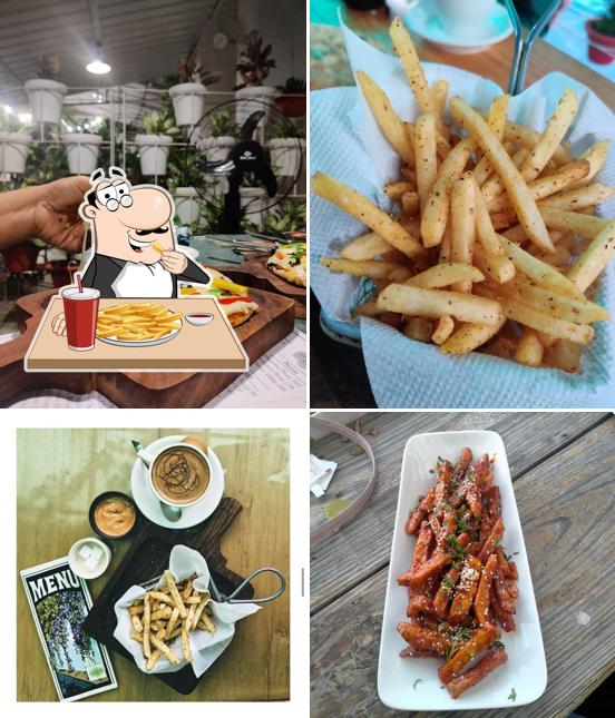 French fries at The Greenhouse Cafe