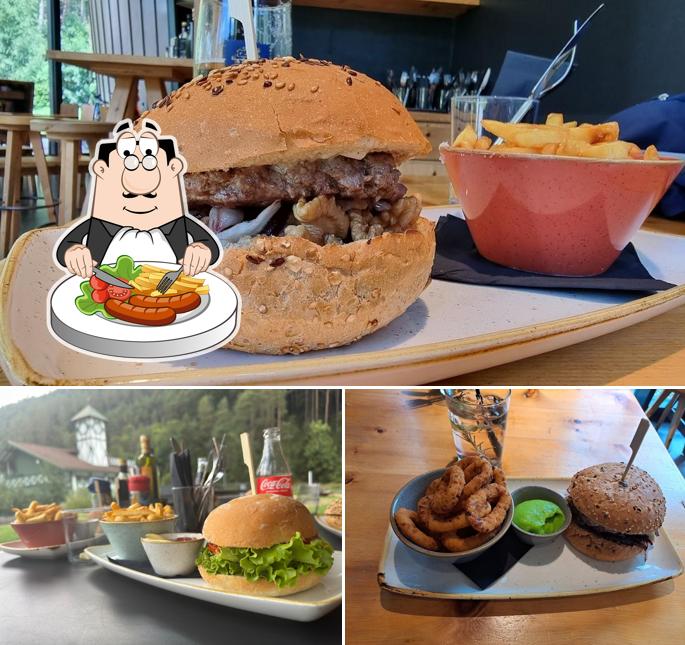 Panino con maiale stirato al pims Burger & more Capriz