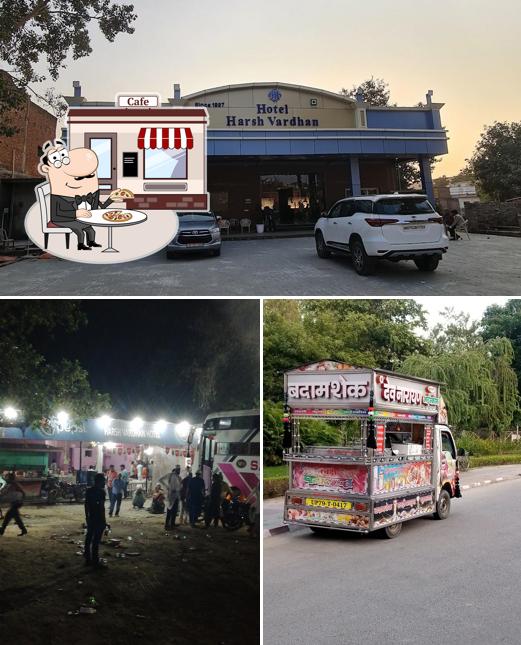 The exterior of Hotel Harshvardhan (Food Court & Restaurant)
