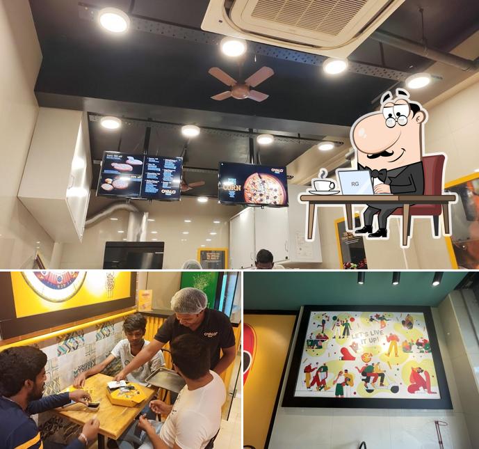 Check out how Oyalo pizza kovilpatti looks inside