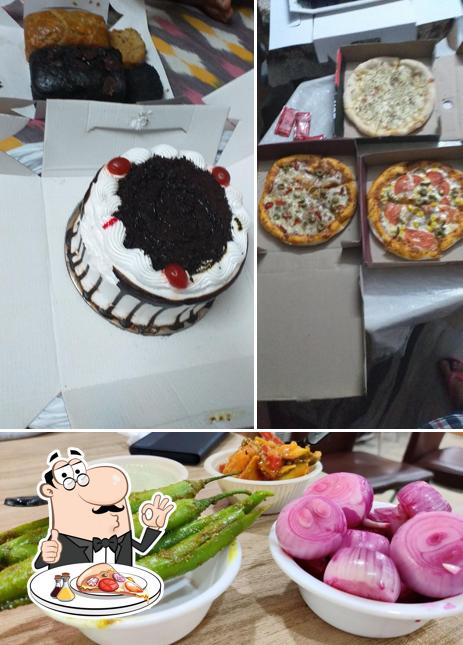 Order pizza at BASIL (Mediterranean Cuisine)