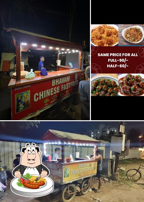 Check out the photo displaying food and exterior at BHAVANI CHINESE AND FAST FOOD