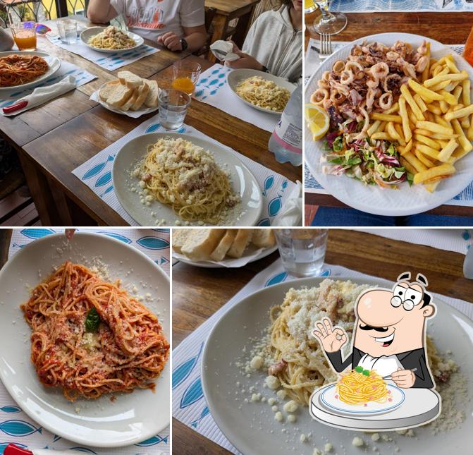 Spaghetti alla carbonara al Bar Osteria Dell'Impero
