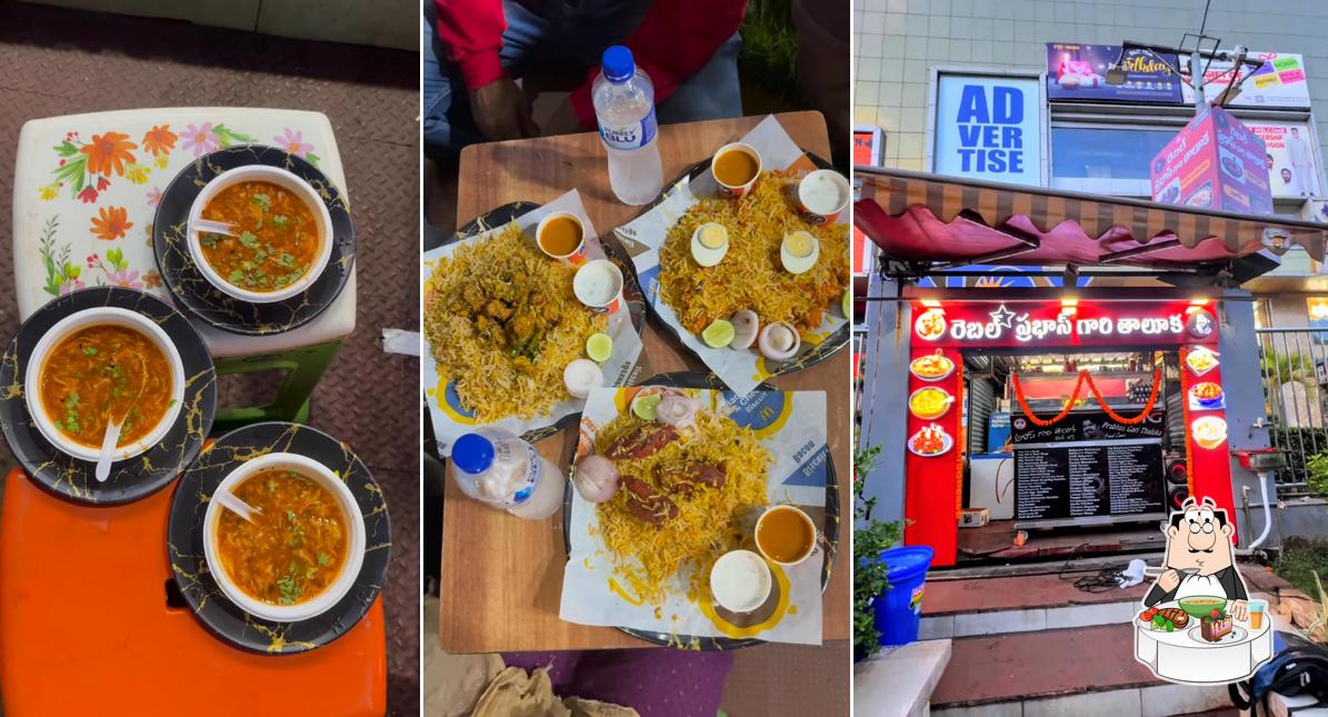 Hot and sour soup at Rebel Star Prabhas Gari Taluka Food Court