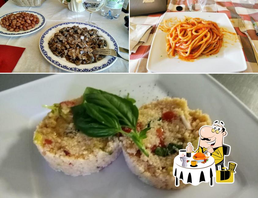 Platti al Ristorante Il Roscio