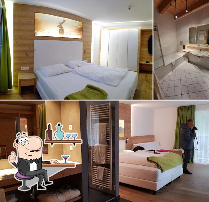 Gli interni di Paradies Pure Mountain Resort