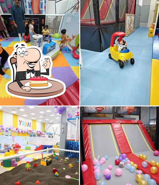 Cheesecake at Yaya Playzone