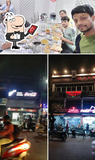 The picture of exterior and interior at Tarush Restaurant And Banquet