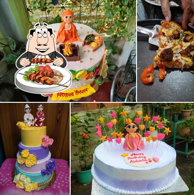 The SAMM's Cake and Pizza