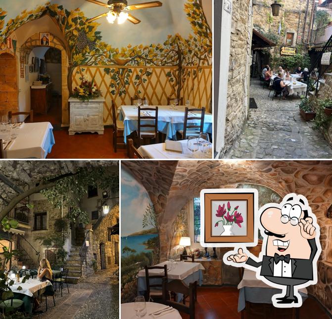 Gli interni di Hosteria Del Coniglio