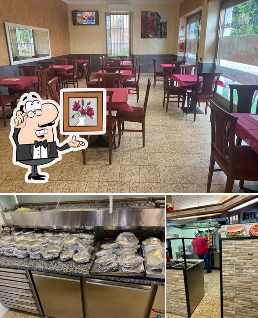 Dai un'occhiata agli interni di Al momento Turkish pizza & kebab