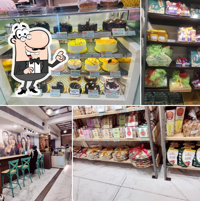 Take a seat at one of the tables at Bikaner Elite