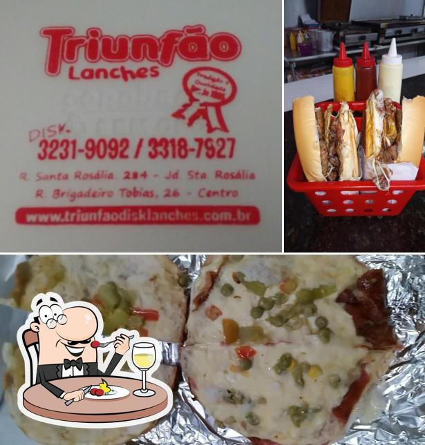 Comida em Triunfão Lanches