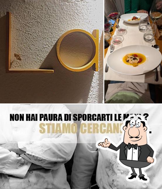 La interni e nozze del ristorante