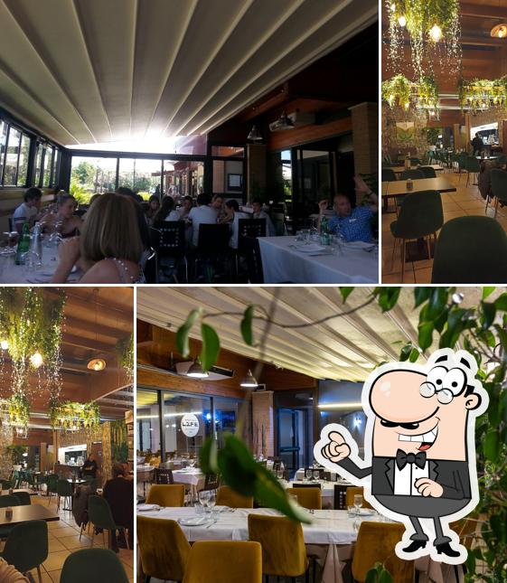 Gli interni di Life Ristorante