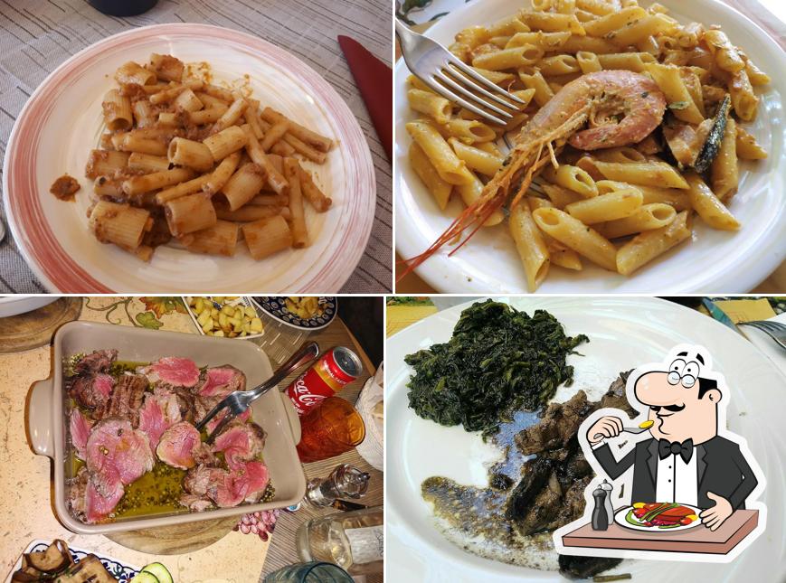 Platti al Ristorante Il Bacco Toscano