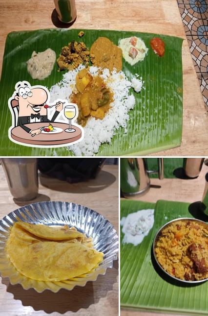 Food at Sri Amirthas Pure Veg Hotel
