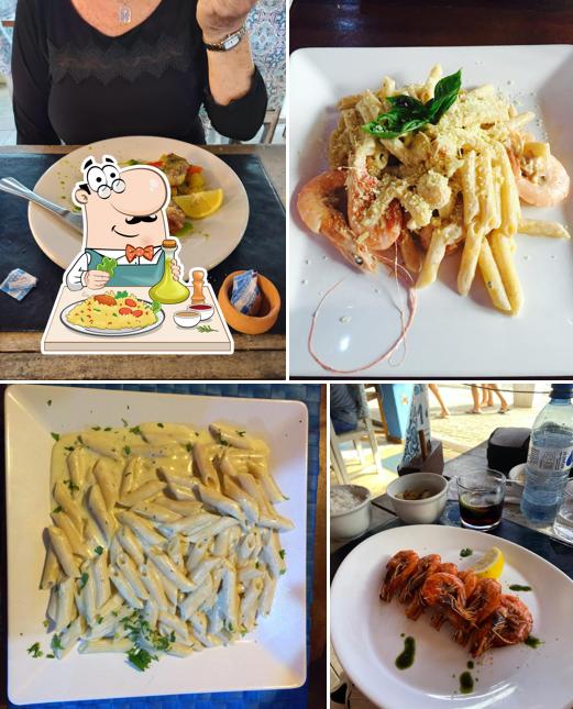 Platos en Restaurante Mediterrâneo - ITACARÉ