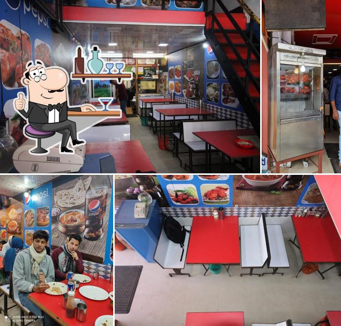 The interior of Syedi Restaurant