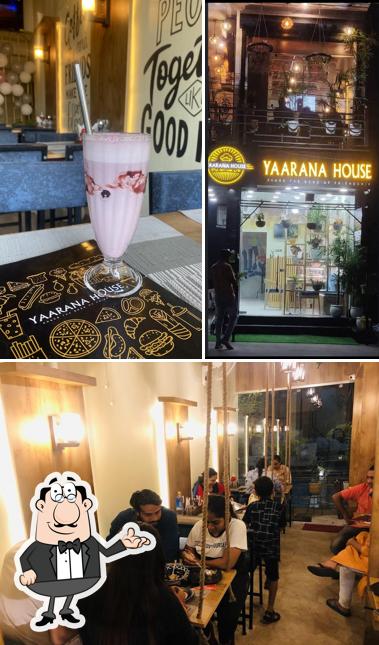 Take a seat at one of the tables at YAARANA HOUSE