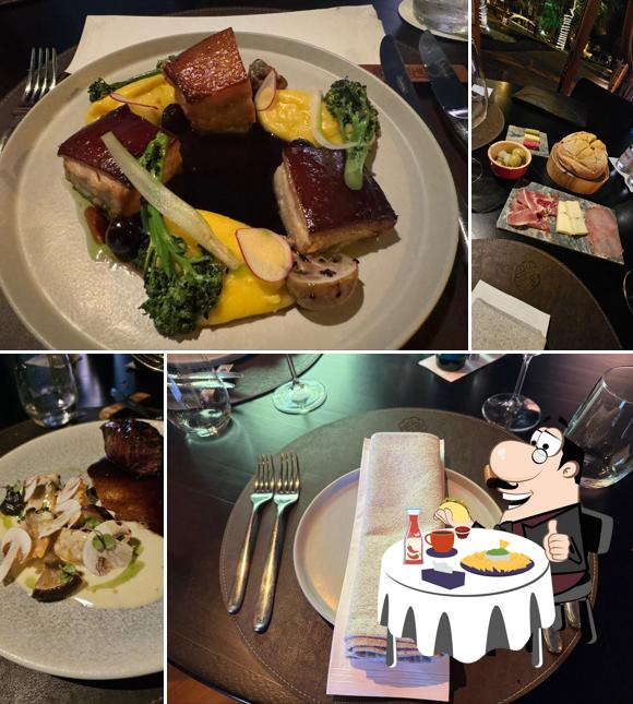 Prato de queijo em Catherine Restaurant