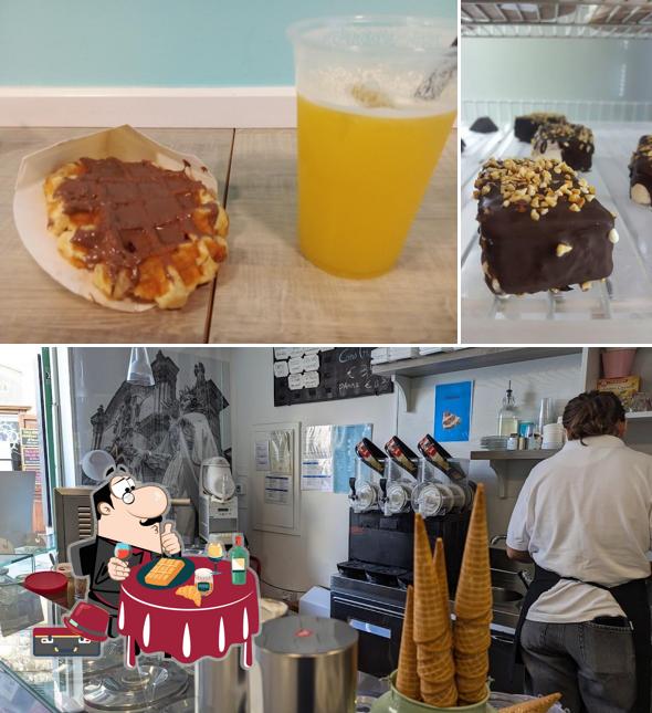 Cialde al Gelateria Fiocchi di Latte