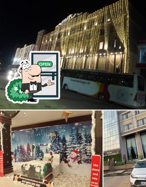 Check out how Hotel Nand Residency & Swaadam Restaurant looks outside
