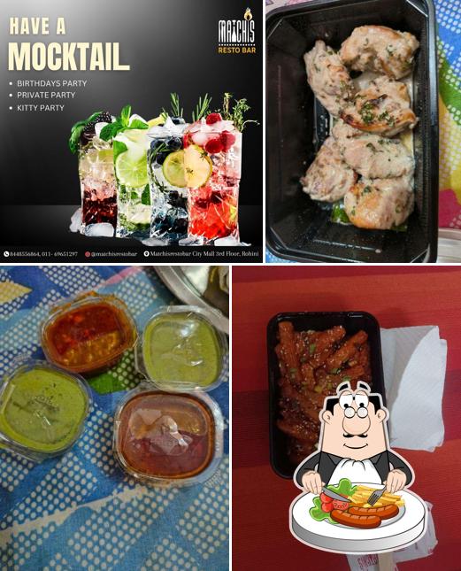Food at Matchis Restaurant