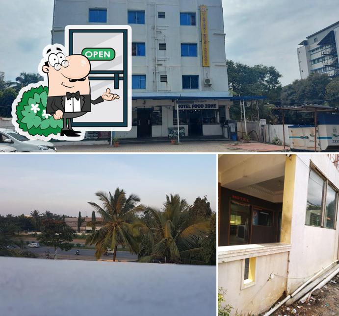 You can get some fresh air outside Narayana Yathri Residency