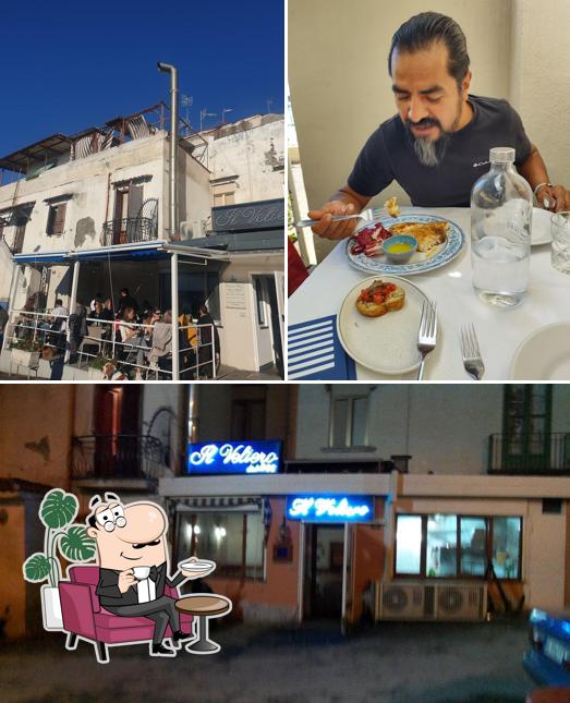 Gli interni di Osteria Il Veliero