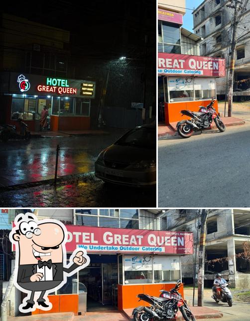 The exterior of Great Queen