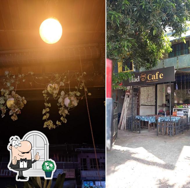 The exterior of MAD CAFE