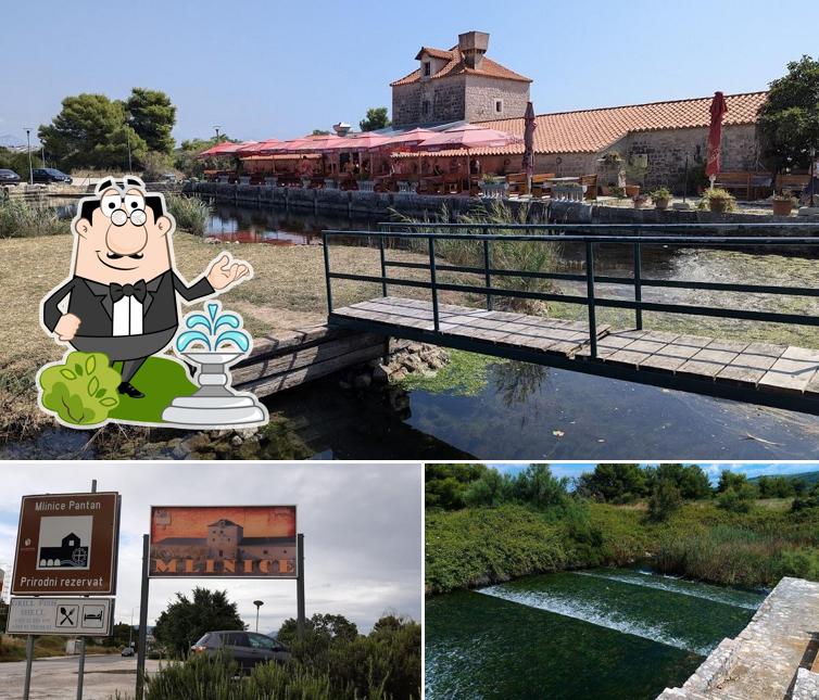 Goditi la vista dagli esterni di Mlinice Pantan