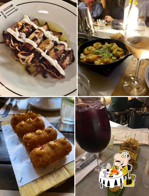 Platos en NIT Bar de Tapas