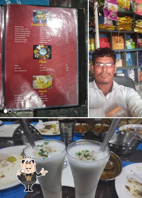 Enjoy a drink at New Abhijeet Veg & Nonveg Family Restaurent