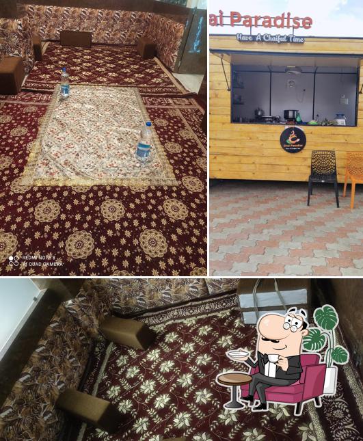 Among various things one can find interior and beverage at New Biriyani Paradise