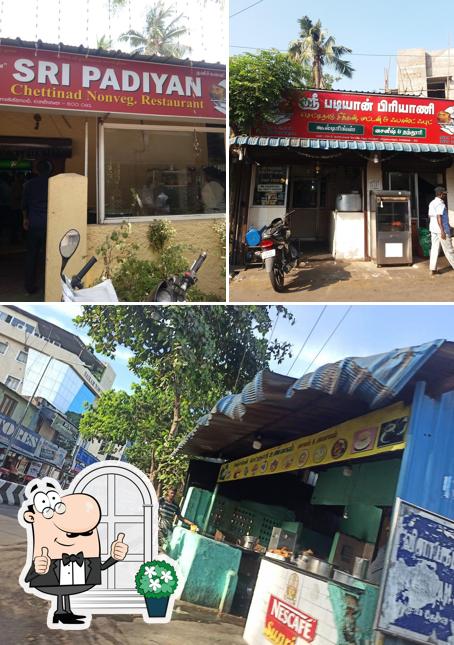 The exterior of Sri Padiyan Briyani