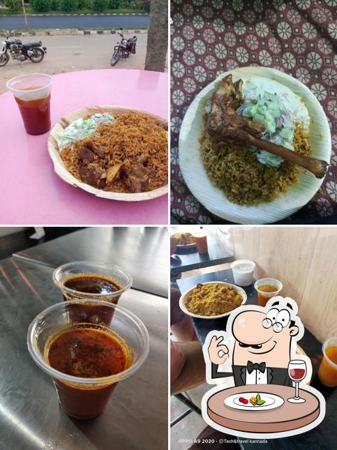SLV Dum Biryani is distinguished by food and drink