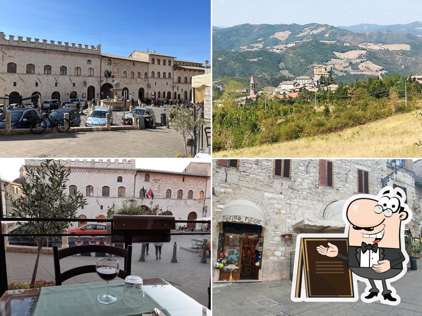 Goditi la vista dagli esterni di Trattoria Degli Umbri