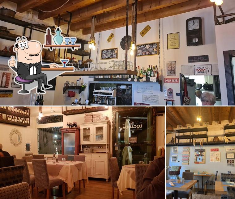Dai un'occhiata agli interni di Ristorante La Locanda Bistrò con cucina e Pizzeria