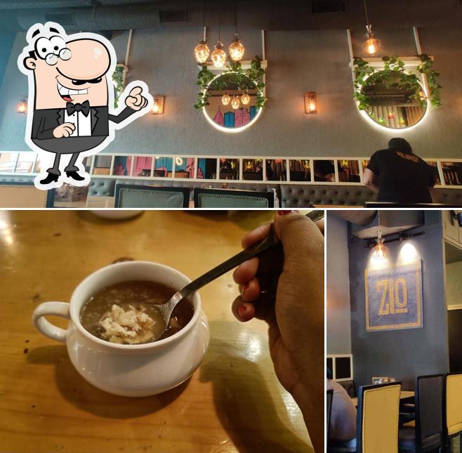 The interior of Zio - Happy Cravings