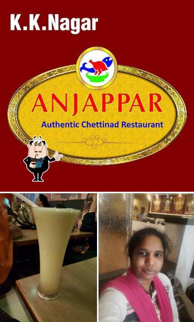 Enjoy a beverage at Anjappar