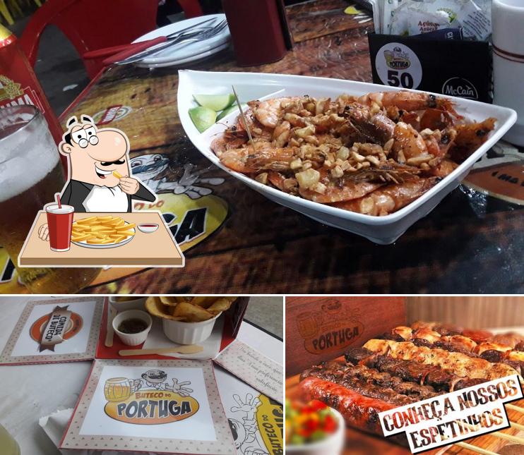 Batata frita em Buteco do Portuga