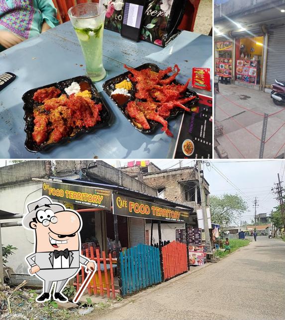 The exterior of Cafe Food Territory
